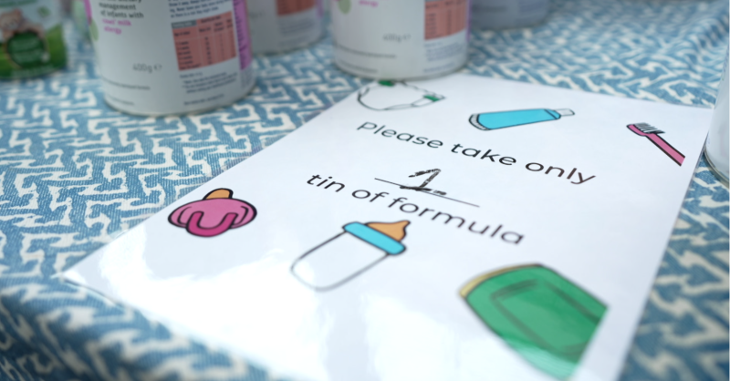SkyNews's tweet photo. “It is literally a milk crisis.”
🧵@TomSkyNews explores the growing number of families who are unable to afford baby formula and the baby banks struggling to cope with the demands 👇