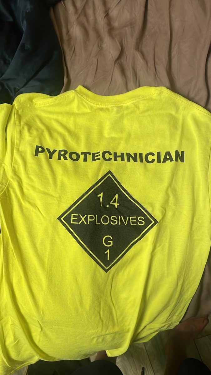 ChacingTheStorm's tweet photo. The badge of honor. Can you guys tell im an adrenaline junky??? I chase tornados, build fireworks, and all my cars are way to fast for my own good 😂😂
#wxtwitter #stormchasing #pyrotechnician #pyro #fireworks #audi #subaru #boosted https://t.co/WiZNms6O3T