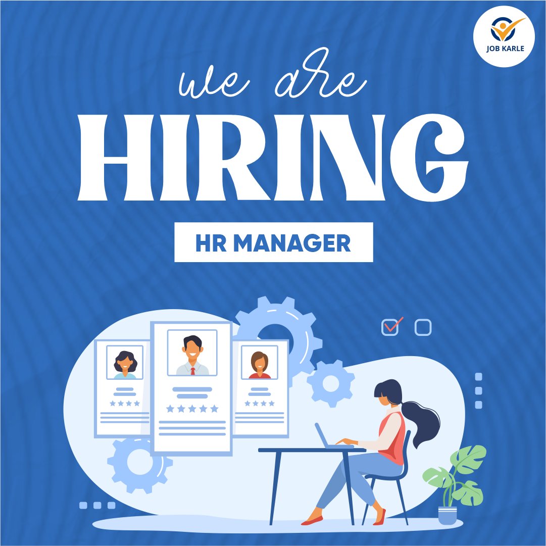KarleJob's tweet photo. WE ARE HIRING !!!!
HR MANAGER
DM US NOW
.
#jobseekers #job #hiringnow #motivation #ProudIndian #jobfair #jobhunt #jobsearch #th #marketing #hr #recruiting #business #career #work #life #javascript #employment #humanresources #freedom #hiring #india #HRTech #hrjobs #hrv #thursday https://t.co/63wrw6mjNQ