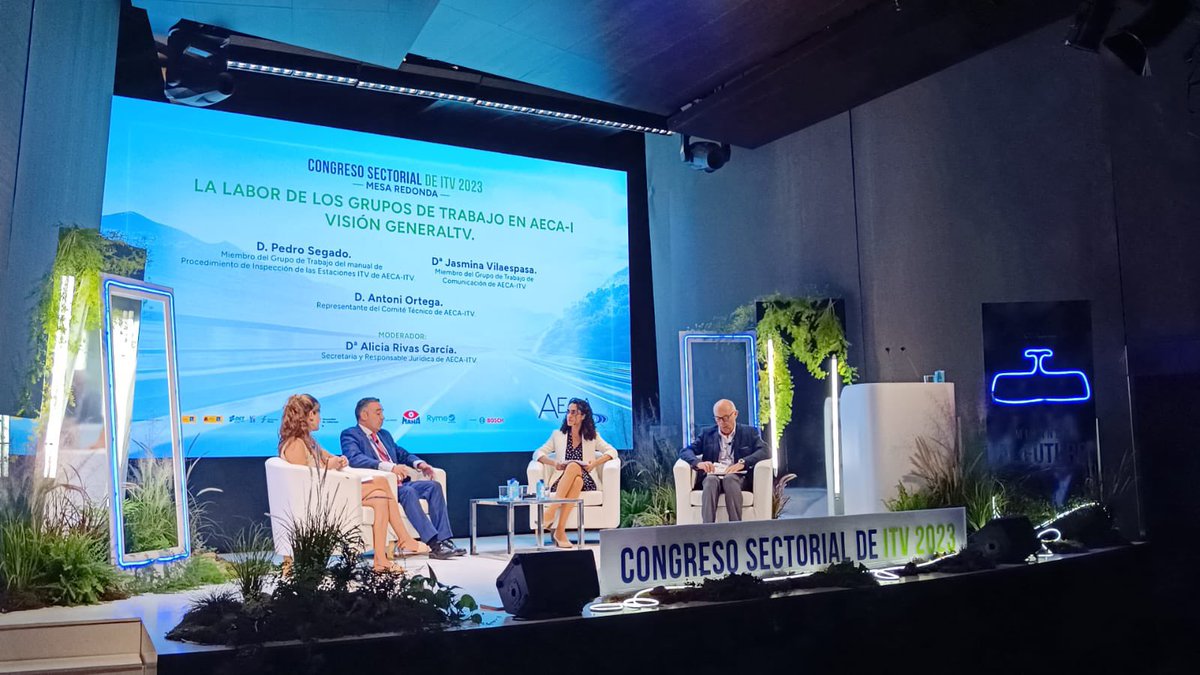 <a href="/DGTes/">Dir. Gral. Tráfico</a> <a href="/Guillermo_Magaz/">Guillermo Magaz</a> <a href="/Unijepol/">Unijepol</a> <a href="/Congreso_Es/">Congreso</a> <a href="/citainsp/">CITA</a> 👥Intervienen Pedro Segado, Miembro del Grupo de Trabajo del manual de procedimiento de Inspección de las Estaciones de ITV; Jasmina Vilaespasa, Miembro grupo de trabajo de Comunicación AECA-ITV; Antoni Ortega, Representante Comité Técnico AECA-ITV 

#CongresoITV2023