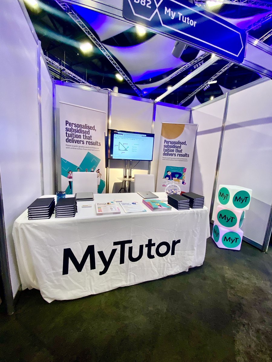 MyTutor's tweet image. We’re so excited to be at the CST conference this week in Birmingham and ready to talk all things online tutoring! Drop by stand D82 and say hello 👋

#CSTConf23 #Tutoring #MyTutor