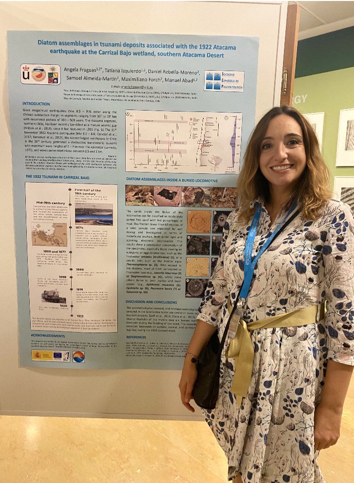 Presentando nuestro póster en las Jornadas de la SEP!! #SEP2023, #URJC, #TRAMPA