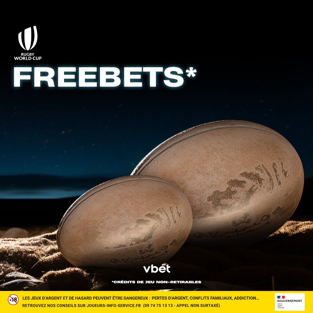 VBET_fr's tweet photo. On fête le retour du XV de France 🐓
𝟏𝟎𝐱𝟏𝟓€* 𝐚̀ 𝐠𝐚𝐠𝐧𝐞𝐫 💸

Follow @VBET_fr + RT 🔄 + donne ton pseudo en commentaire 👇 https://t.co/kykaWbRtGt