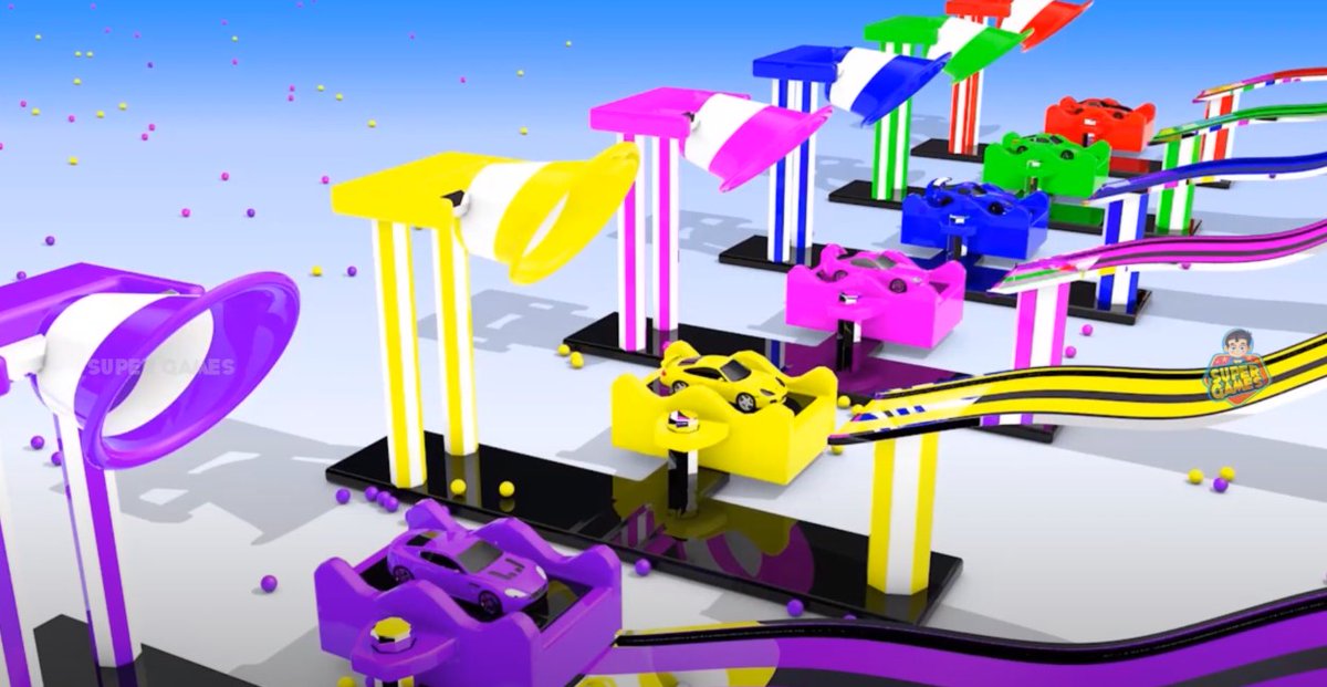 kidrhymesworld's tweet image. Learn Colors for Children Coloring Sports Cars with Color Balls
Sports cars fun ride 
youtu.be/QsgKgQdpXtg?si…
#learncolors #superkidsgames #carsforkids #supergames