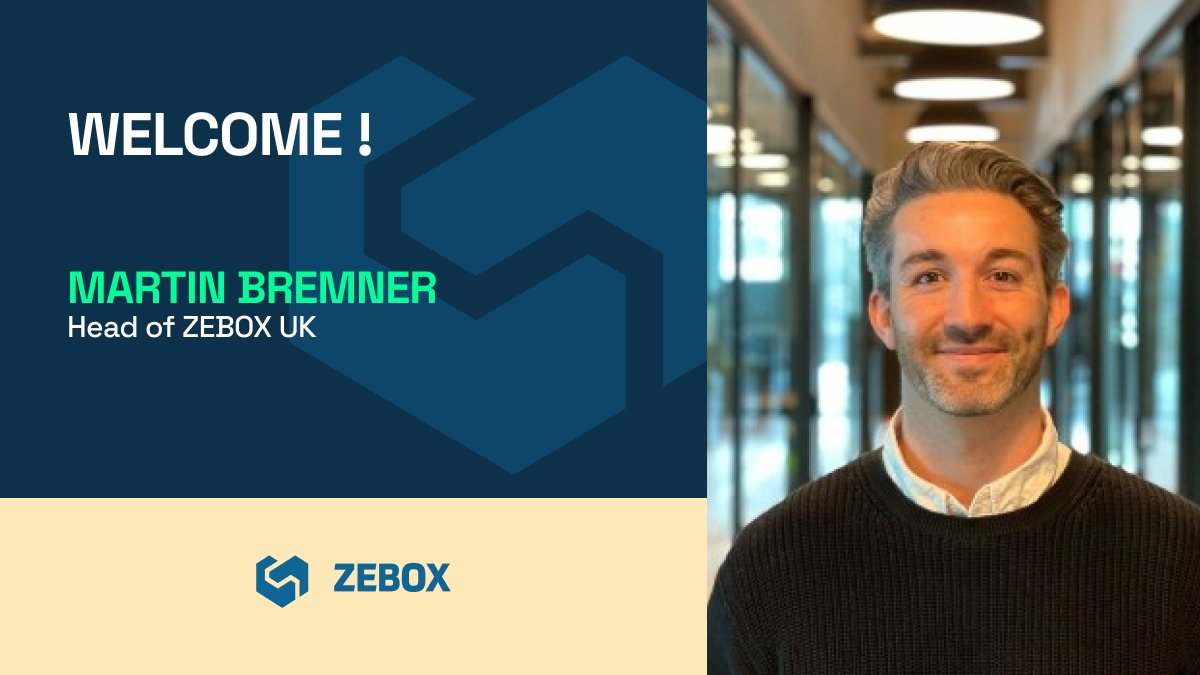 We are pleased to welcome Martin Bremner as Head of ZEBOX UK. 🇬🇧 Martin joins from Innovate UK where he was Innovation and Growth Specialist, and brings with him a wealth of experience in the global startup ecosystem. We wish him a great success ! 🤝🏼