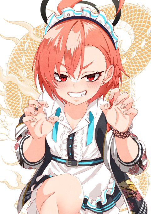 がおー!なネル#ブルアカ #ブルーアーカイブ #ブルアカイラスト部 