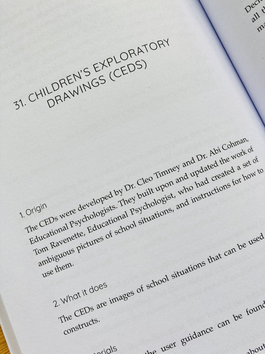 We cannot wait to delve into this! The lovely Heather Moran and Peter Cummins, helping us expand the PCP techniques in our toolkits. Extra excited to see CEDs featuring in there too 🤩🤯 #TwitterEPs #TwitterTEPs 

You can grab a copy here: amazon.co.uk/PCP-POCKETBOOK…