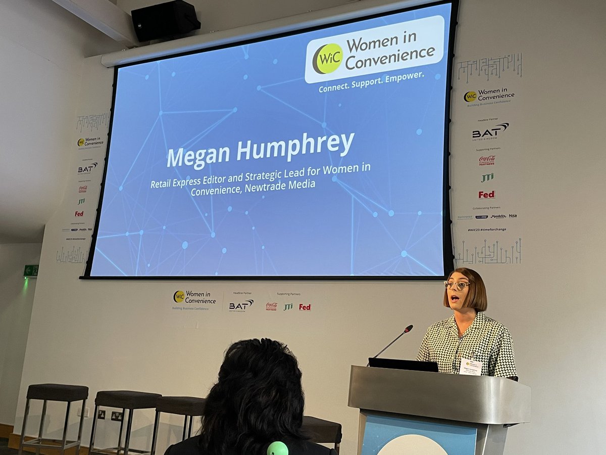 So excited for our second Women in Convenience event today! And @MeganHumphrey_  is kicking things off. #timeforchange #wic