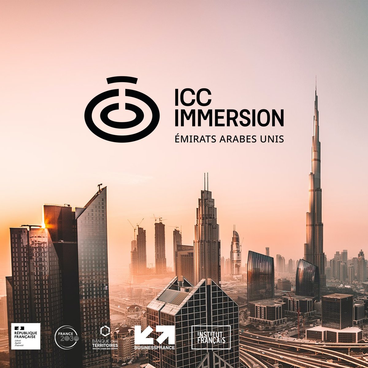 📣 Découvrez #ICCImmersion E.A.U🇦🇪, piloté avec <a href="/businessfrance/">Business France</a> et qui a pour but d'accompagner les entreprises culturelles  et créatives souhaitant s'implanter dans l’écosystème émirien. 

Un webinaire de présentation sera organisé le 11 octobre à 9h :
➡️ www2.teamfrance-export.fr/l/591721/2023-…