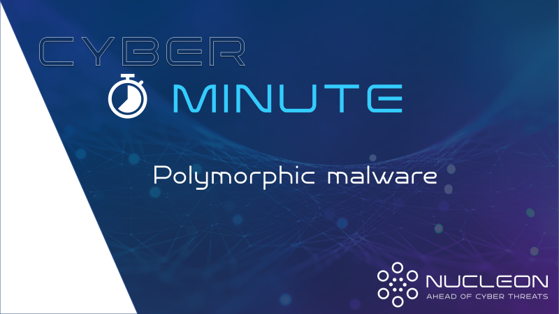 NucleonSec's tweet photo. 🛡️ Defend your #business against #PolymorphicMalware with @NucleonSec cutting-edge solutions and stay ahead of this ever-changing adversary !
Join us in the fight against cyber threats :
👉https://t.co/VyEuqO8xKj
👉team@nucleon-security.com
#CybersecurityAwarenessMonth https://t.co/Eb3PgAw2hJ