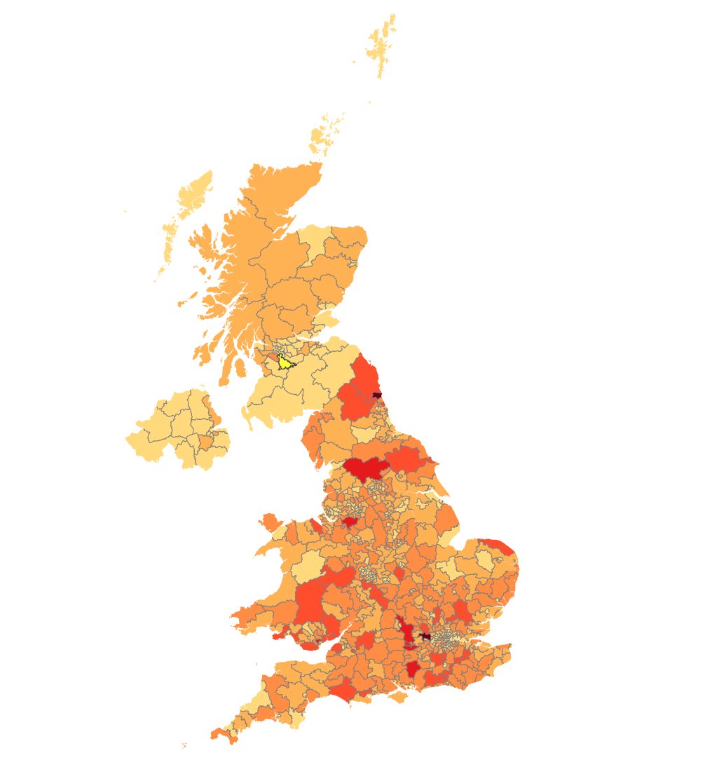 Support in every single constituency for the petition! Now over 8,500 - the aim is 10,000 so we get an official response from Govt. I'm interested to read their justification for judging three world-class cancer facilities unnecessary... Sign/share! petition.parliament.uk/petitions/6447…