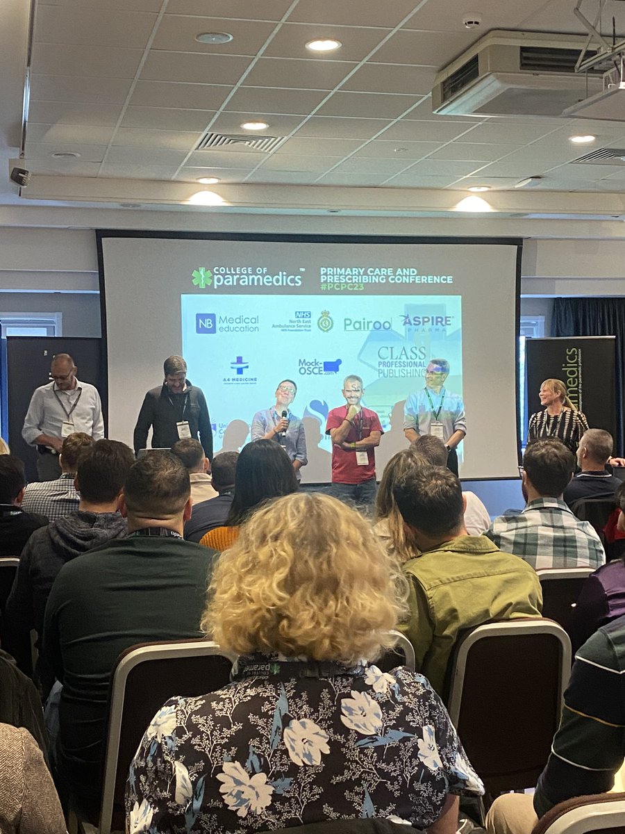 ambogemma's tweet image. Up next: A very stimulating panel of discussion around preceptorship and how we create HCPC paramedics and not “ambulance paramedics” #pcpc2023