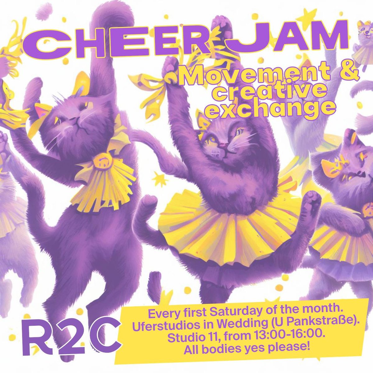 DWE is cooking the law, we serve the performance. With a grande entrance à la Superbowl we will cheer the campaign to the finish line. Come by!

📍Uferstudios, Wedding, Studio 12
🗓️ 7th of October
⏰ 13:00-16:00 (aim a little earlier)
☎️ @right2thecity@dwenteignen.de