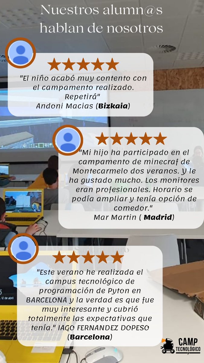 Camp Tecnológico (@camptecnologico) on Twitter photo 