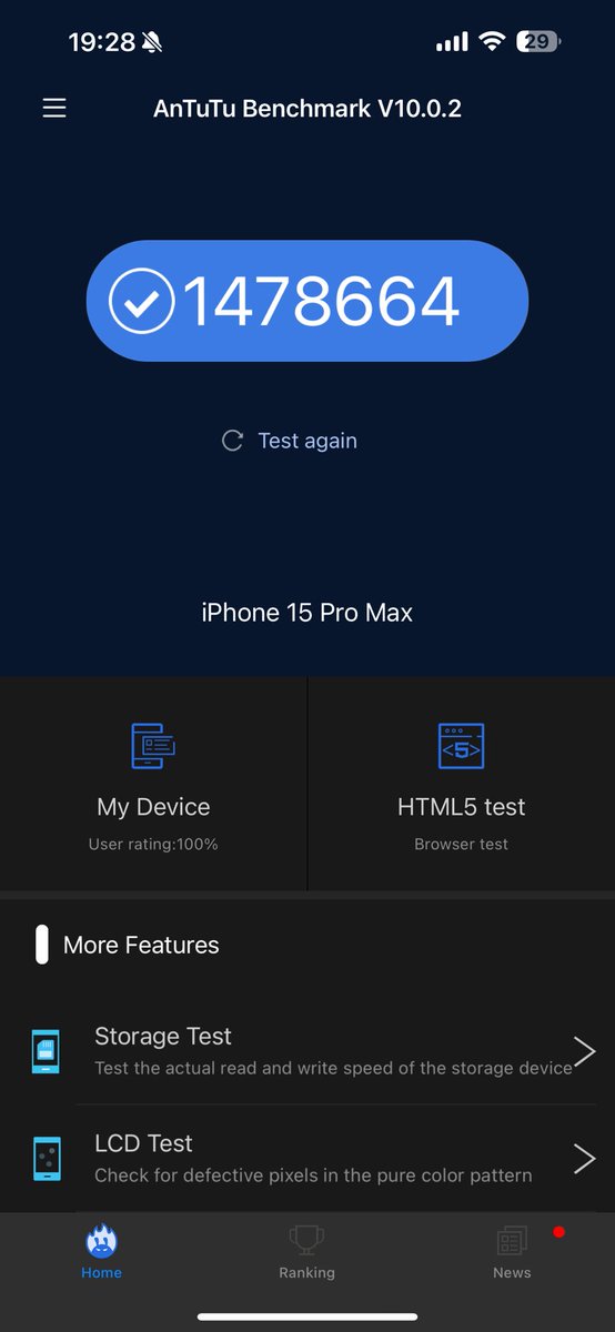 butanikusukiyan's tweet image. iOS17.02左、iOS17.03右あんつつベンチ結果

#ios1703
#iPhone15ProMax