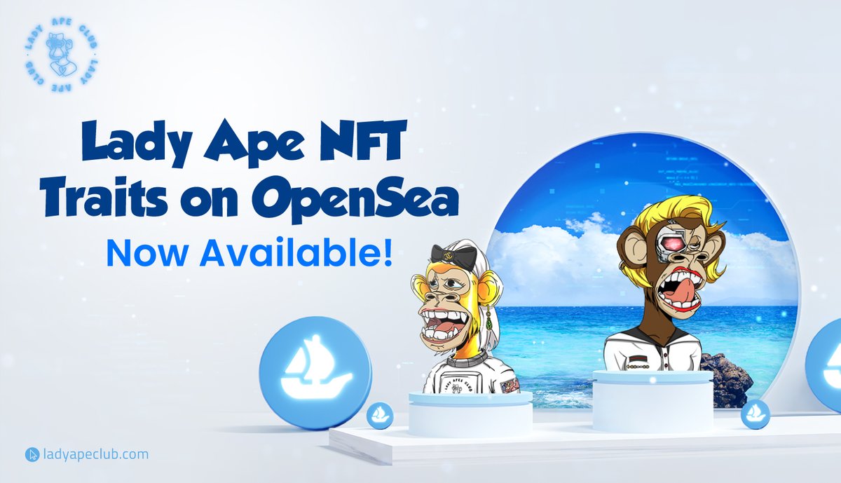 ladyapeclub's tweet photo. Dear LAC holders!
🥳We have successfully resolved the concerns you faced with Lady Ape NFTs listed on OpenSea. Your favorite Lady Ape NFTs are now available with their traits.
😇Thank you for your continued support!
👉https://t.co/0jt57b0pin
#LadyApeClub #Ladyape #NFTs #LAC #Opensea