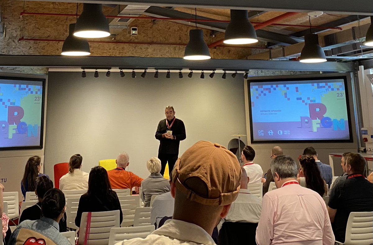 Tua Björklund (@tuabjorklund) on Twitter photo ”We’re training #designers as if they’re on Mars - as if there’s no friction or gravity.” Renan Gökyay on the importance of #educating for the realities of #change making at the Design Factory Global Network conference in <a href="/METU_ODTU/">METU / ODTÜ</a> ”We’re training #designers as if they’re on Mars - as if there’s no friction or gravity.” Renan Gökyay on the importance of #educating for the realities of #change making at the Design Factory Global Network conference in <a href="/METU_ODTU/">METU / ODTÜ</a>