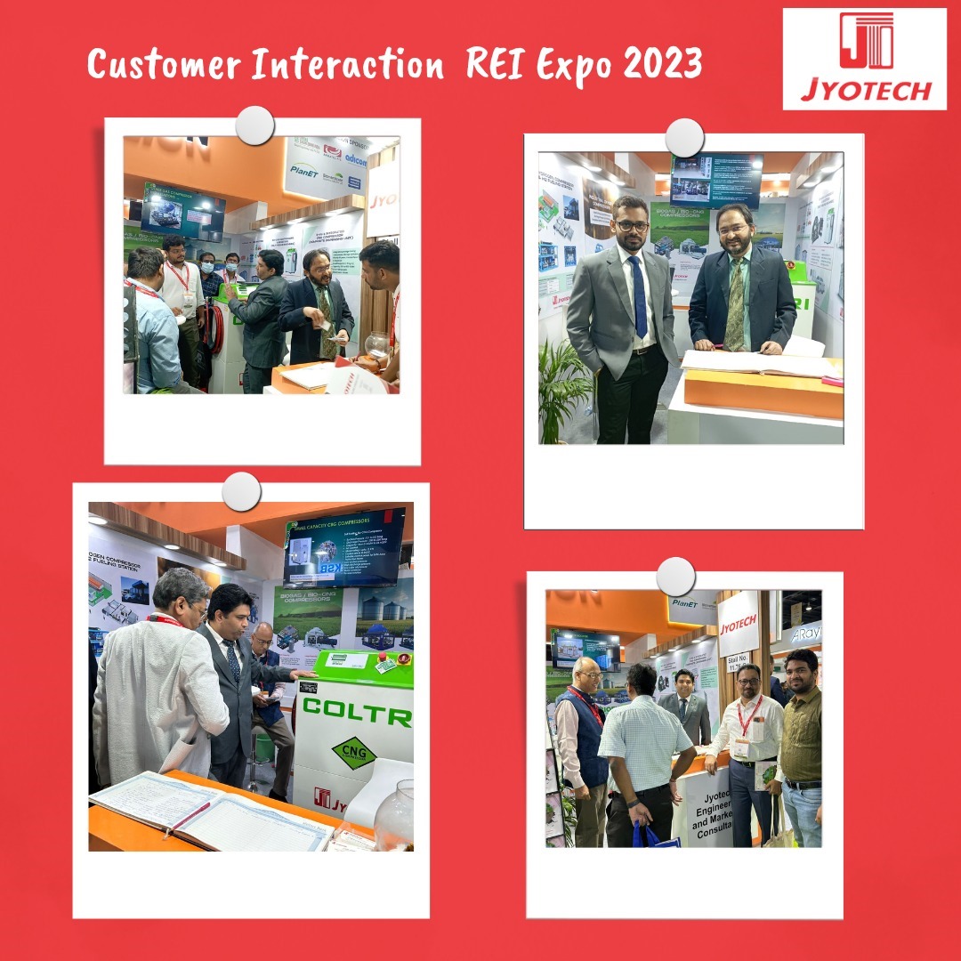 2nd day at #REIExpo 2023, Team #Jyotech is here @ Booth: 11.76 (G), Hall No. 11

Our booth is buzzing with activities.
Do come at our booth, 

#REI2023 #RenewableEnergyIndia #CleanEnergy #GreenEnergy #RenewableEnergy #Sustainability #JyotechEngineering #GasTechnologies