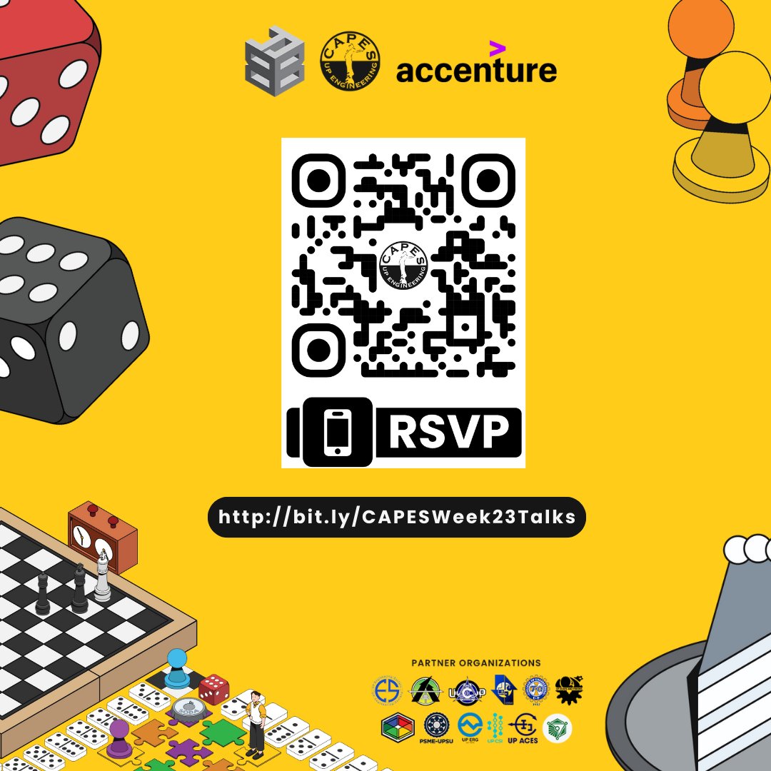 UPCAPES's tweet image. #BuildYourBase with UP CAPES! 

Join our talk on Oct. 11, 2023 at 5:00 PM.   

Meet one of our esteemed speaker. He&apos;s a leader and an expert in planning for a succesful career. 

RSVP here: bit.ly/CAPESWeek23Tal… 

See you there! 

#BuildYourBase 
#CAPESWeek2023 
#CAPESat31