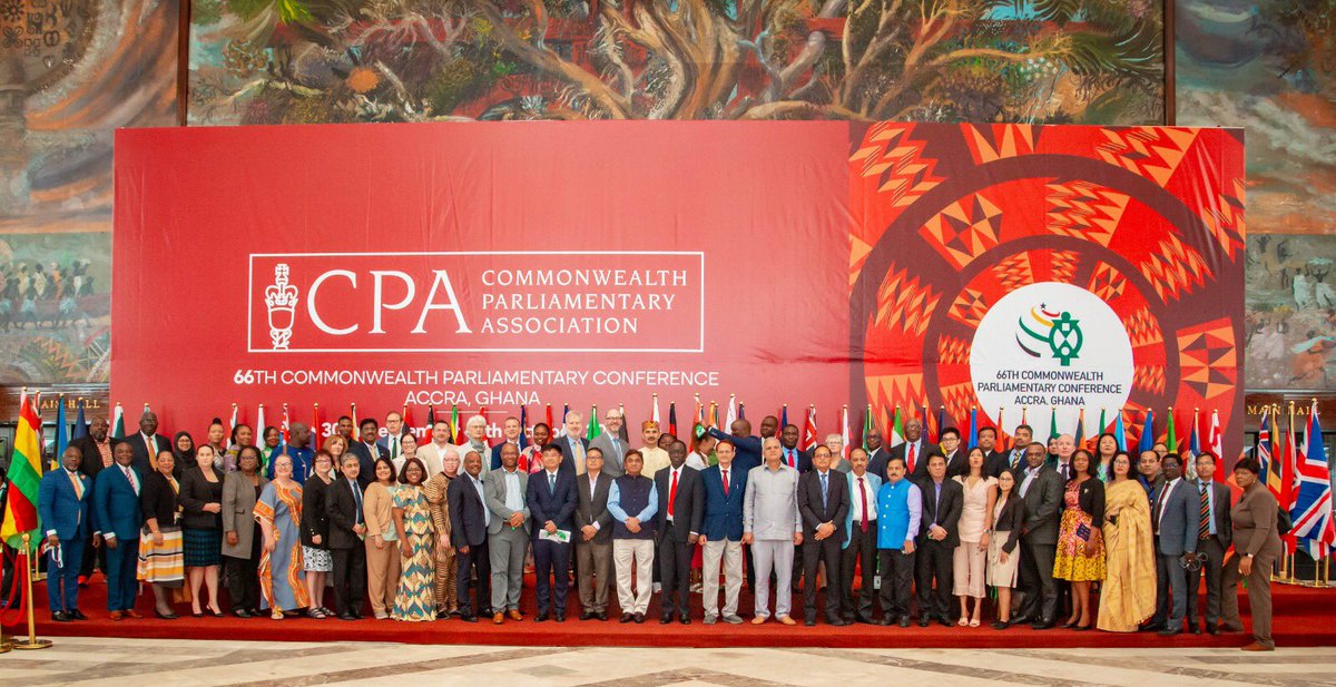 parliament_gh's tweet photo. The Clerk to Ghana’s Parliament, Mr. Cyril Kwabena Oteng Nsiah has unanimously been elected as the Chairman for the Society of Clerks -At -The- Table (SOCATT) in Commonwealth Parliaments.

#UpdatesCPA #ParliamentSpeaks #CPA2023Gh #ParliamentofGhana #welcometoghana #Akwaaba https://t.co/xEGqOHjfy6
