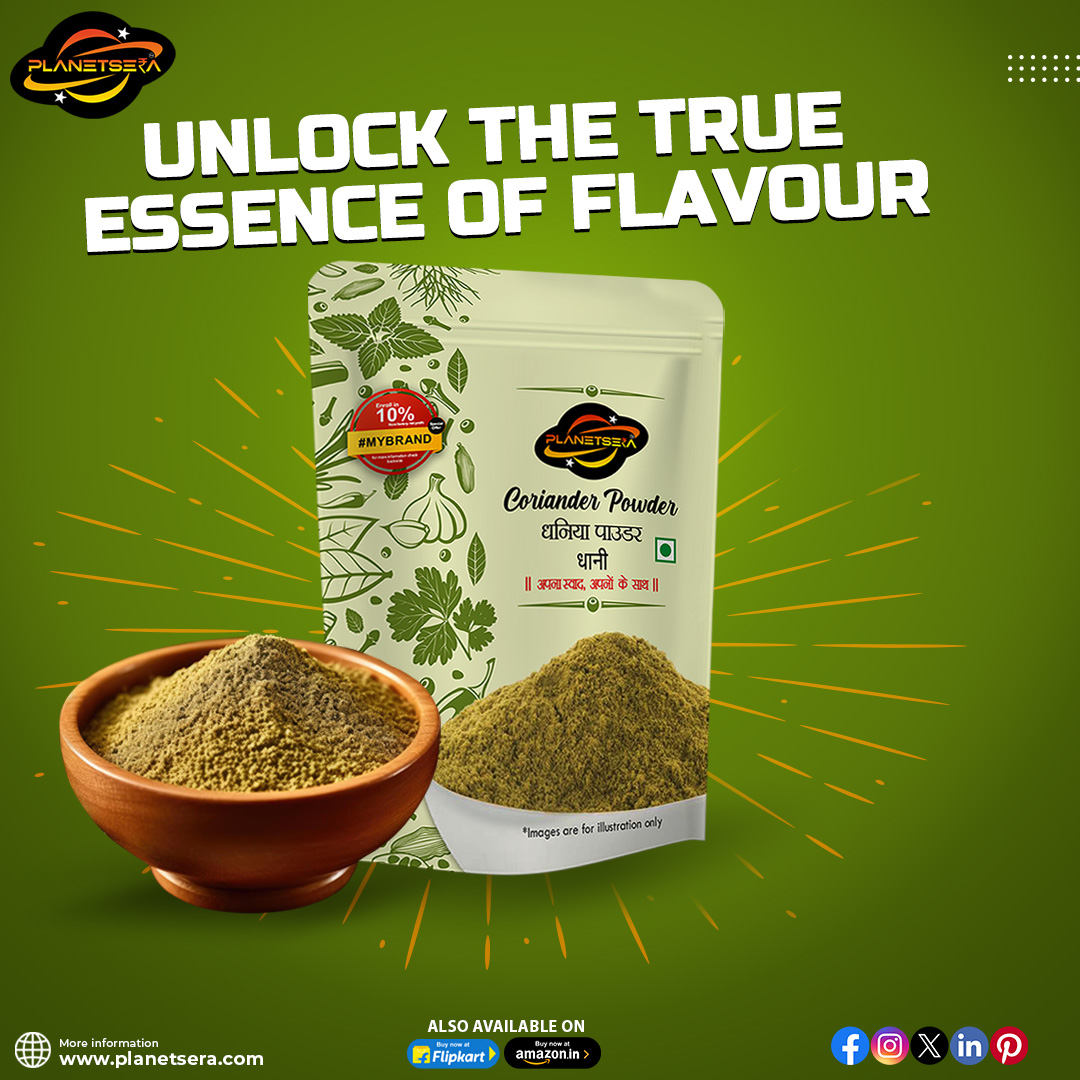 🌿✨ Experience the difference in #taste and aroma when you choose Planetsera. We source the finest #coriander seeds to elevate your culinary #creations. #planetseracorianderpowder🌱💫
#Cooking #flavor #CookingExcellence #SpiceUpYourLife #spicyfoods #foods #foodieindia #foodie 🌶️