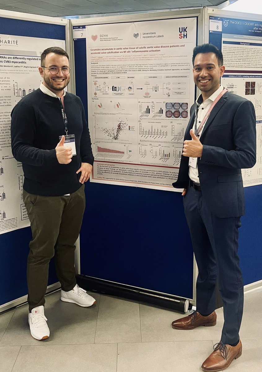 Elias Rawish (@eliasrawish) on Twitter photo Pleased to present our latest data on the role of sphingolipids in calcifying aortic valve disease at the DGK Heart Days. Many thanks to the <a href="/dzhk_germany/">DZHK Germany</a> Secondary Use Funding for supporting this exciting translational project! @TimoRusack <a href="/IngoEitel/">Ingo Eitel</a> <a href="/t_stiermaier/">Thomas Stiermaier</a> @CardioSchmidt Pleased to present our latest data on the role of sphingolipids in calcifying aortic valve disease at the DGK Heart Days. Many thanks to the <a href="/dzhk_germany/">DZHK Germany</a> Secondary Use Funding for supporting this exciting translational project! @TimoRusack <a href="/IngoEitel/">Ingo Eitel</a> <a href="/t_stiermaier/">Thomas Stiermaier</a> @CardioSchmidt