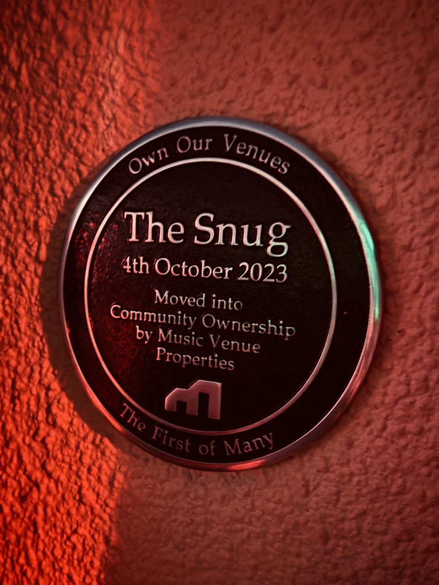 #ownourvenues @musicvenuetrust @SnugAtherton