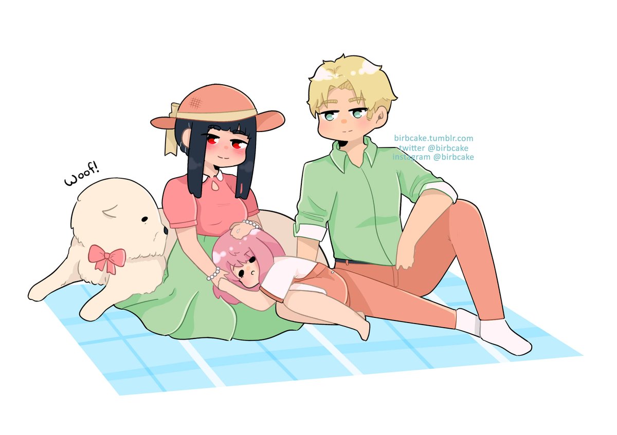 family picnic 🌷🧺🌼

#SPYxFamily #SPY_FAMILY #spyxfamilyfanart