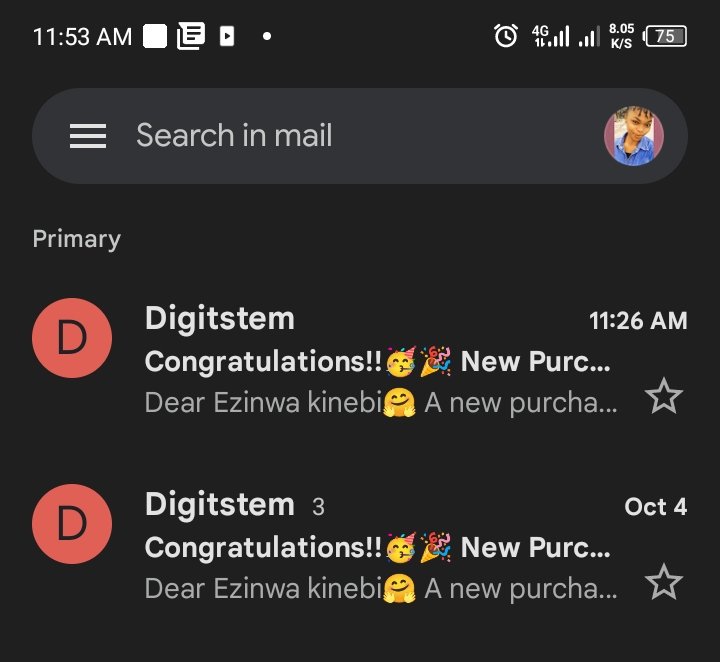 KinebiM's tweet image. Getting started affiliate marketing was never a mistake, cause it keeps getting better.
I never believe my life would Greatly improve through and online skill I acquired.4 sales in two Days
Thank you @digitstem for the lovely platform and @greatdancelord  for your mentorship