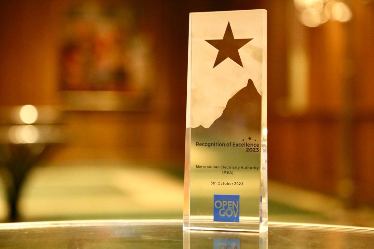 mea_news's tweet photo. MEA คว้ารางวัล Recognition of Excellence 2023 โครงการ Smart Grid ระบบโครงข่ายไฟฟ้าอัจฉริยะสำหรับเมืองมหานคร
อ่านรายละเอียด คลิก>> https://t.co/X51eUNli3L
#RecognitionofExcellence2023 #OpenGov #OpenGovAsia
#มหานครอัจฉริยะ #SmartGrid #MEASmartMetroGrid
#MEA #การไฟฟ้านครหลวง https://t.co/DqXaBShwMV