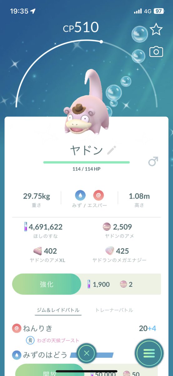 shocx_5's tweet photo. 今回のイベントは終わりかな？🥰
#ポケモンGO #色違い
 #ピカチュウ #ヤドン https://t.co/MC1Lu2yTiO