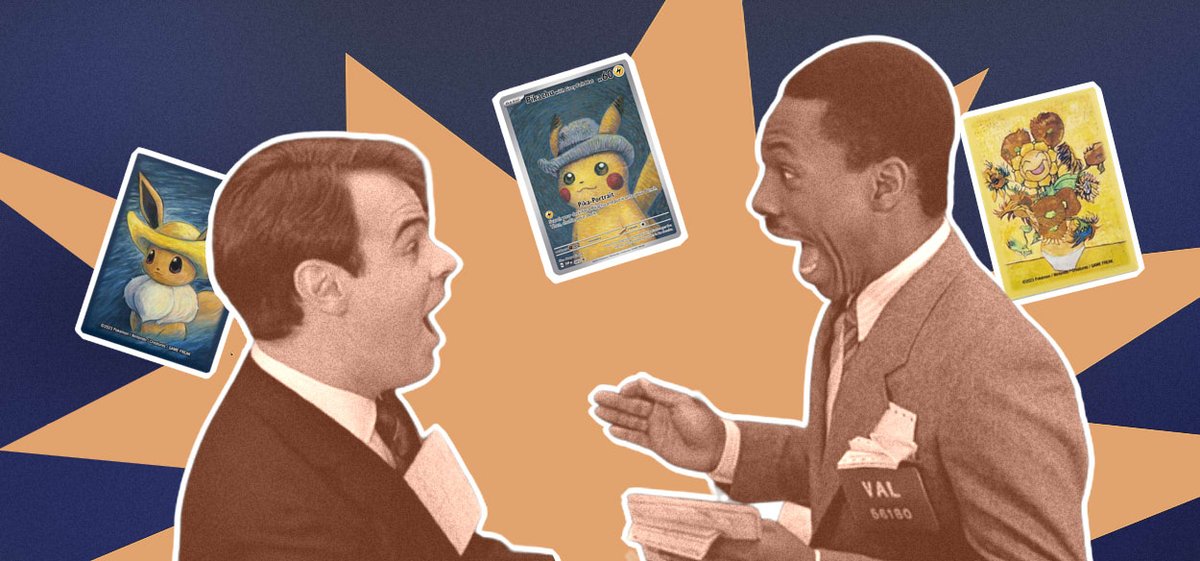 PokeMillennium's tweet photo. La Poké-isteria del collezionismo Pokémon: quando la voglia di profitto cancella la passione
Articolo di @mitchferracci
#PokemonMillennium #TCGPokemon #GCCPokemon #VanGogh
Continua su https://t.co/7X7BbvIKKd https://t.co/abqJy4beJo