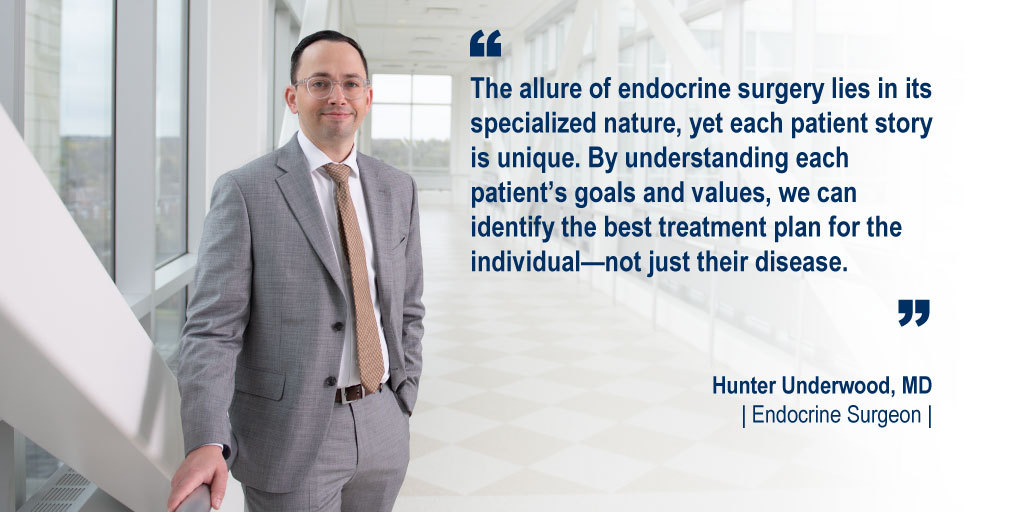 Care is a team sport, and Dr. Hunter Underwood is motivated by providing specialized care to individuals with unique needs and goals.

#WeAreUMichSurgery

Get to know us:
medicine.umich.edu/dept/surgery/o…