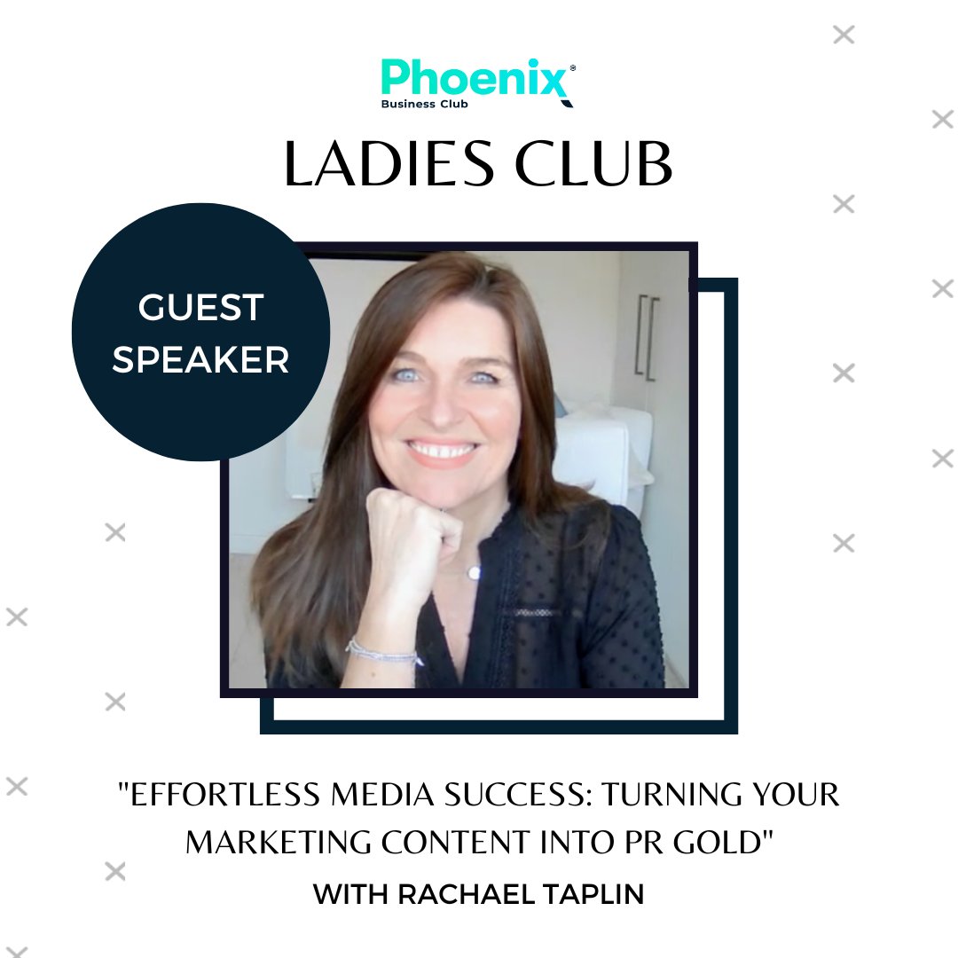 At our next Ladies Club, we'll have special guest speaker Rachael Taplin from Media Matchmaker, talking all things marketing and PR 💬 👌

Don't miss out! Book Now &gt; phoenixbusinessclub.co.uk/networking-lad… 

#bottomlessbrunch #networking #networkingevents #businessopportunities #ladiesclub