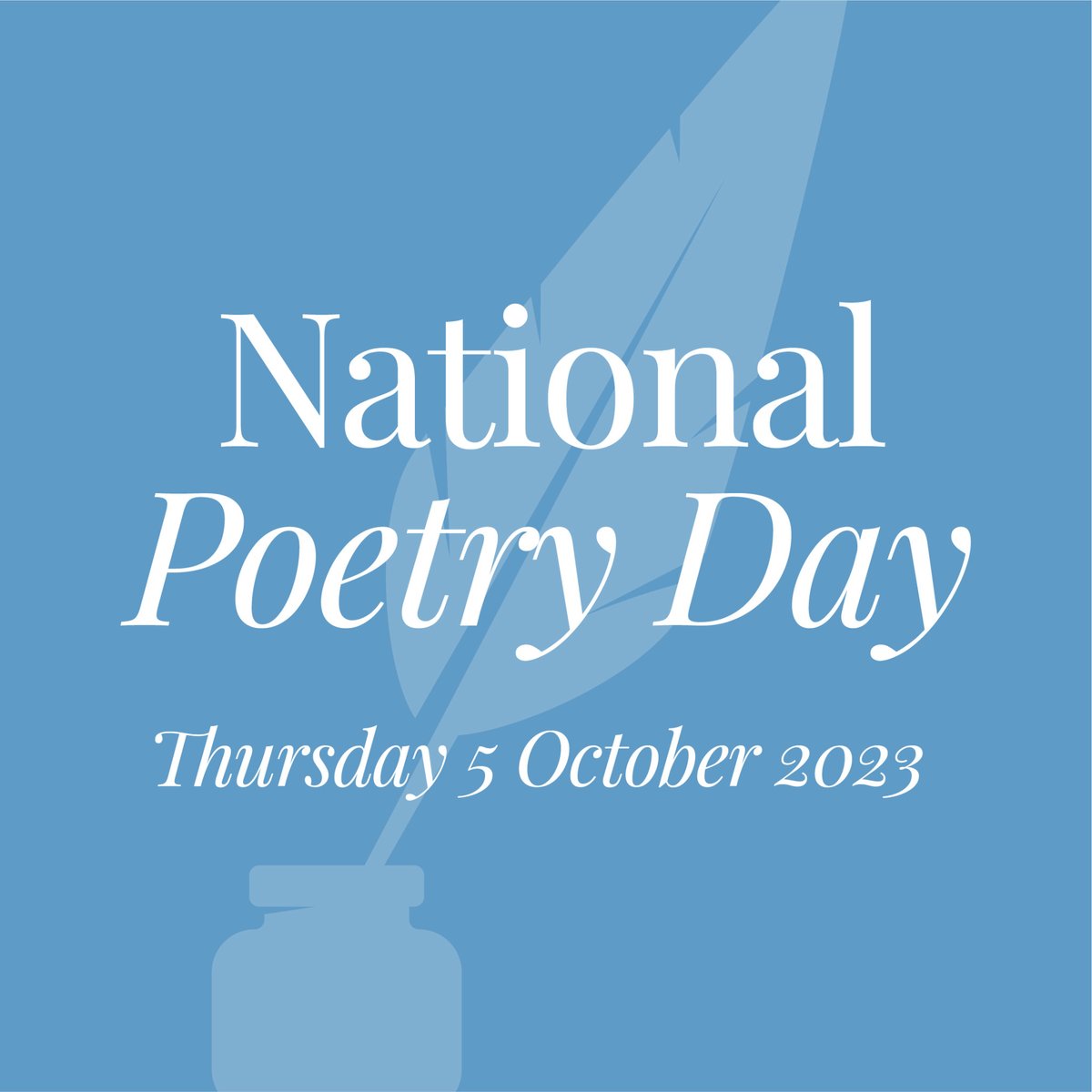 Happy National Poetry Day! 

We're proud to celebrate the power of language and the beauty of verse. 

#NationalPoetryDay #YoungWriters #CreativeWriting