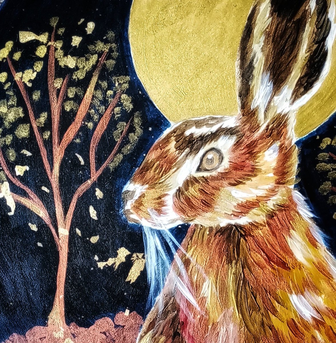 Good afternoon.
Just a quick post with a few shots of this piece - it's now complete with whiskers and varnish. I don't know if today's blog will get done as I'm not very well and have had to call my GP.
Take care and have a good day.
#MHHSBD  #ooak #originalart #whimsicalart