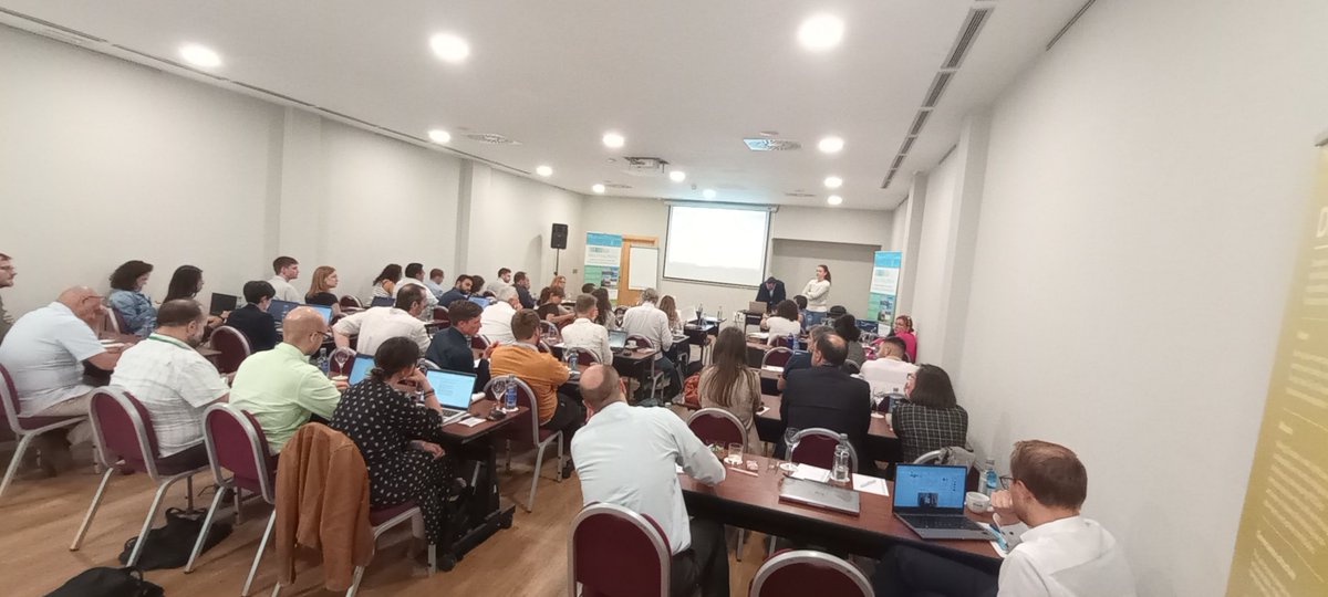 jhergar17's tweet photo. Second day of @neutralpath_eu meeting, dedicated to dissemination, comlunication & collaboration activites, fellow cities (#Istambul, #Ghent, #Vantaa) and the lighthouse cities (#Zaragoza, #Dresden), with slot for the #CNLabs and #climatecitycontract. https://t.co/0SuapuVaEJ