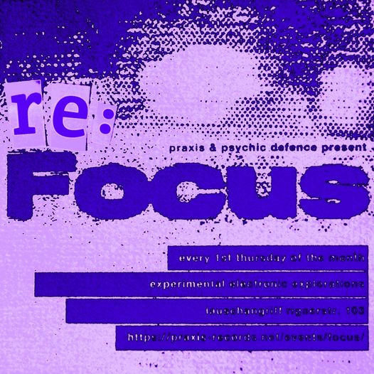 C-drík Kirdec Syrphe (@cdrk_syrphe) on Twitter photo Tonight Staalplaat #Radio with Geert-Jan Hobijn, 21h-23h CEST on dfm.nu & noise #concert @ Lauschangriff. I'll play @ midnight
re:focus #15, w/ linxi, Vinyl Vandal, Kirdec, NC.N2O,
.PK. #Experimental #electronics #breakcore #noise.
praxis-records.net/events/focus/ Tonight Staalplaat #Radio with Geert-Jan Hobijn, 21h-23h CEST on dfm.nu & noise #concert @ Lauschangriff. I'll play @ midnight
re:focus #15, w/ linxi, Vinyl Vandal, Kirdec, NC.N2O,
.PK. #Experimental #electronics #breakcore #noise.
praxis-records.net/events/focus/