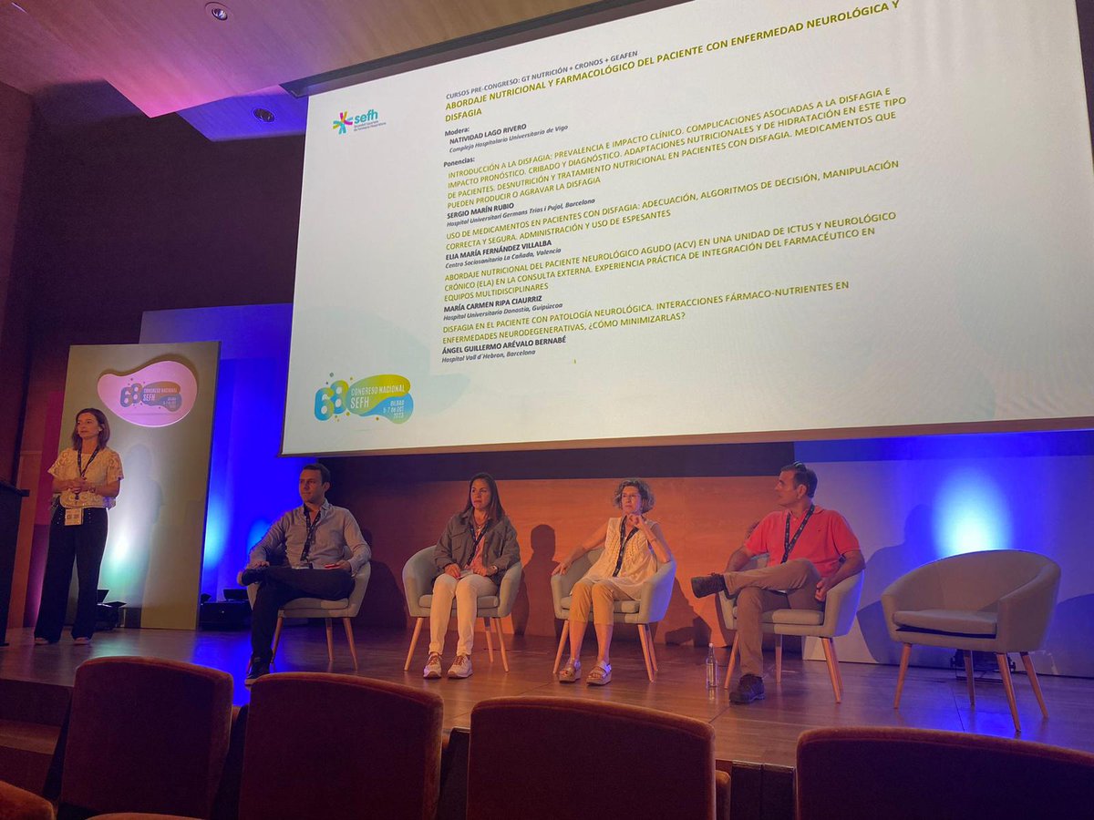nlagriv's tweet photo. Un placer haber participado esta mañana el Curso Precongreso Abordaje Nutricional y Farmacológico del paciente con Patología Neurológica y Disfagia.

Mucho por hacer @disfagia

@GrupoNutri @GRUPOCRONOSSEF1 @GrupoGeafen @68congresosefh https://t.co/kSpZR9BwD3