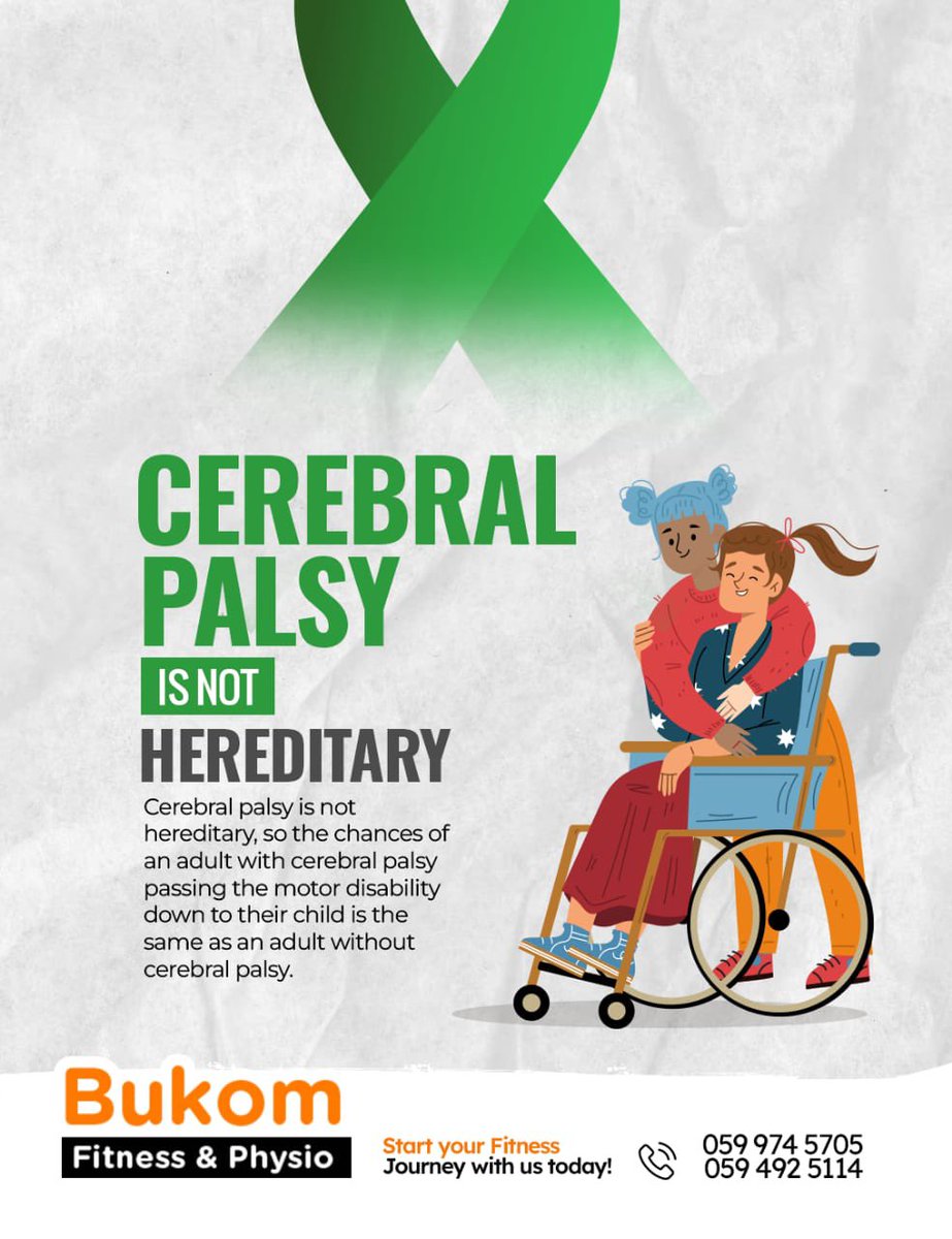 BukomFitPhy's tweet photo. Educate, Inspire, Empower: Spreading Cerebral Palsy Awareness. https://t.co/6majKY3Gye
#CerebralPalsy
#Awareness 
#BukomFitness&amp;Physio 
#GhanaPediatricSociety
#GhanaPhysiotherapyAssociation
#GhanaPysiotherapyInterestGroup
#trustsportsemporium https://t.co/O5DZIW7hzN