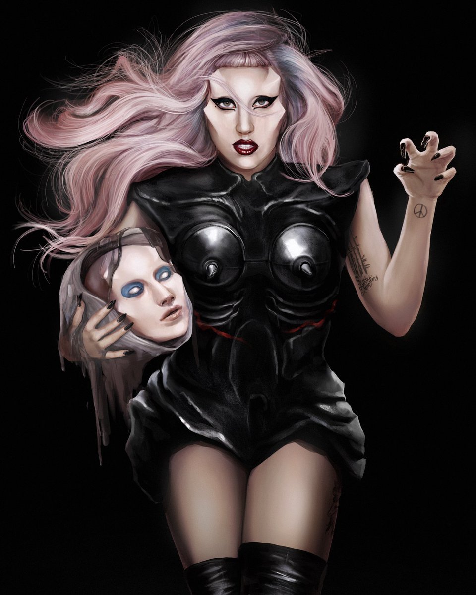 Panchecco's tweet image. Lady Gaga by me #noAI 

Pt. 1