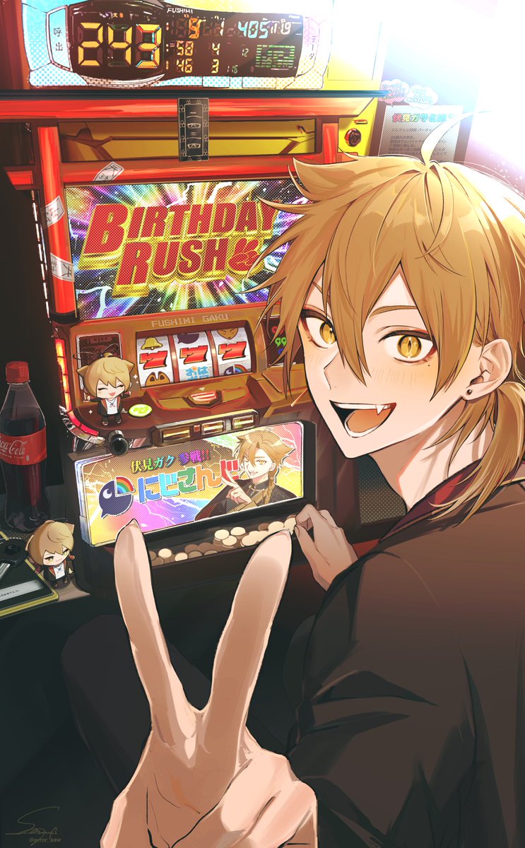 激アツ✌️‼️ #伏見ガクバースデー2023 #絵ガク