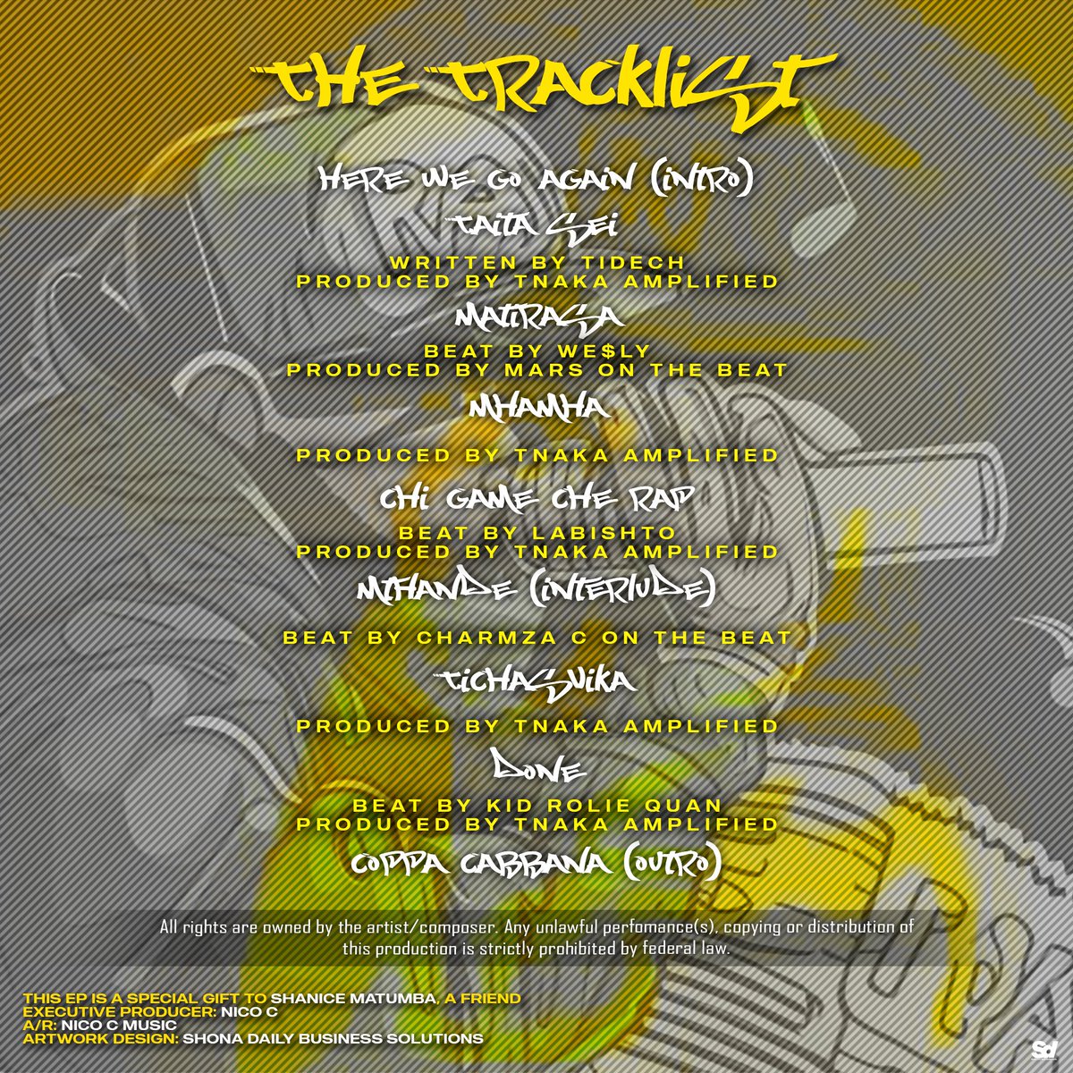 Chi Game Che Rap track list