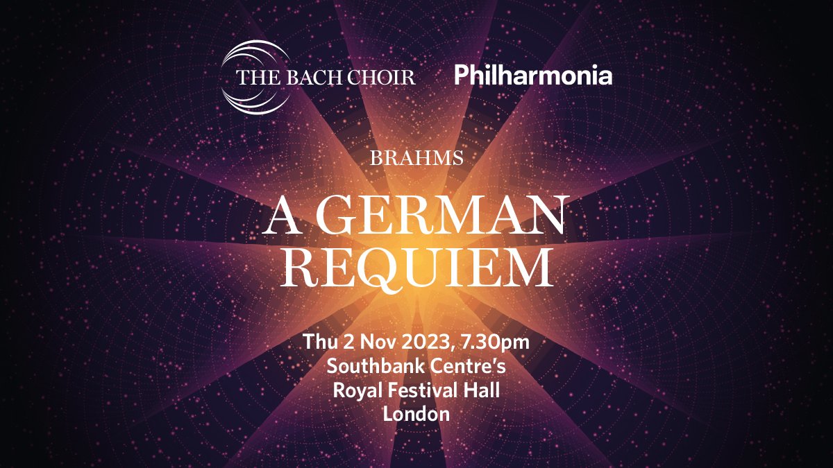 thebachchoir.org.uk/concerts/brahm…

Come and hear some amazing music on 2nd Nov with The Bach Choir <a href="/TheBachChoir/">The Bach Choir</a> 
Tickets available through the link.