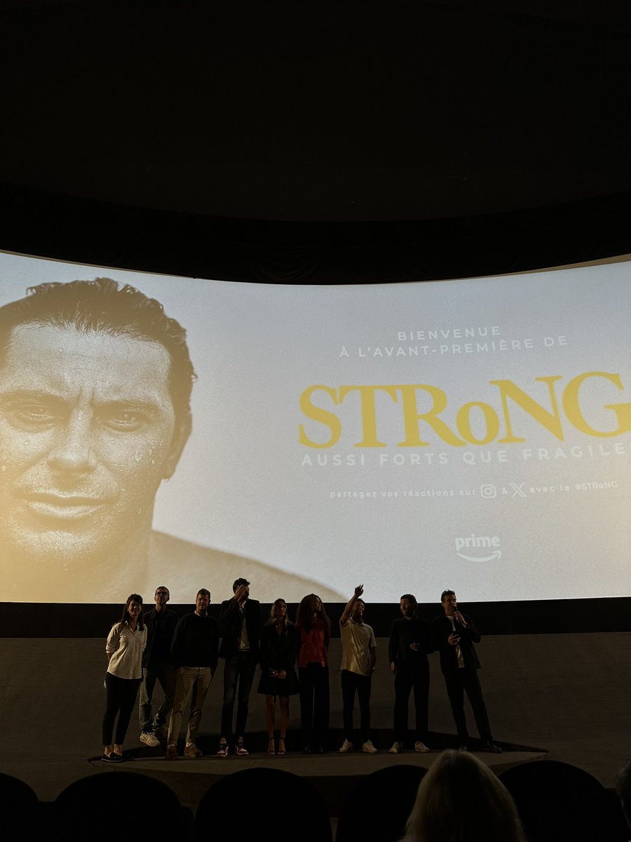 Sublime et utile documentaire sur la santé mentale dans le sport. 

« STRoNG, aussi forts que fragiles »
10.10.23 sur <a href="/PrimeVideoFR/">Prime Video France</a> 

👏 <a href="/sylvainventre/">sylvain  ventre</a>