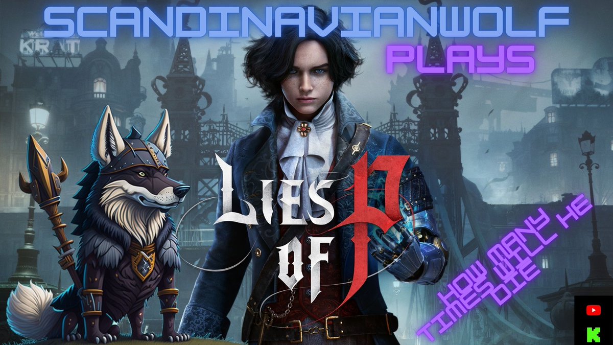 ScandinaviWolf's tweet photo. Have you finished Lies Of P yet??
Live now on #kickstreaming and #youtube
https://t.co/9it9eeRyv5
https://t.co/fAnAcDcS58
https://t.co/8n9lJhbec8
#liesofp #gamepass #neowiz #soulslike #pinocchio #Gamer #Pc #dualpcsetup #Gaming #Live #Sweden #Stream #game #kick #kickstreamer #youtuber