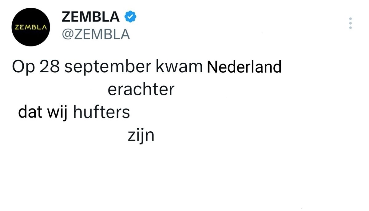 <a href="/ZEMBLA/">Zembla</a> Ik ben even zo vrij geweest om jullie werkwijze te kopiëren.