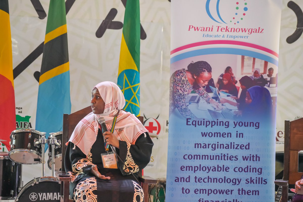 kavekeruth's tweet photo. Representing @pwaniteknowgalz at #Womenintech Session during #Pwaniinnovationweek @swahilipothub  was a pleasure! I had the privilege of moderating a session on Cyber Safety, Digital Activism, &amp; AI Opportunities, where remarkable women in tech shared their insights &amp; experience. https://t.co/Ki4HZjWA4U