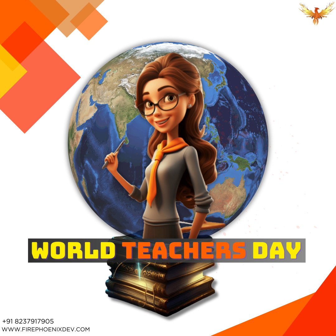 Firephoenix_dev's tweet photo. Empowering minds, shaping futures! Celebrating the dedication and passion of our educators on World Teachers' Day. Thank you for illuminating the path to knowledge and inspiring us every day
#TeachersDay
#TeacherAppreciation
#inspiringminds
#worldteachersday
#firephoenixdev https://t.co/t8VgNIvml4