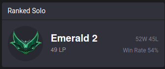 Rawrehh's tweet photo. @RiotSupport  why is this a +19 and -30 LP account? https://t.co/O89Q8zJbuD